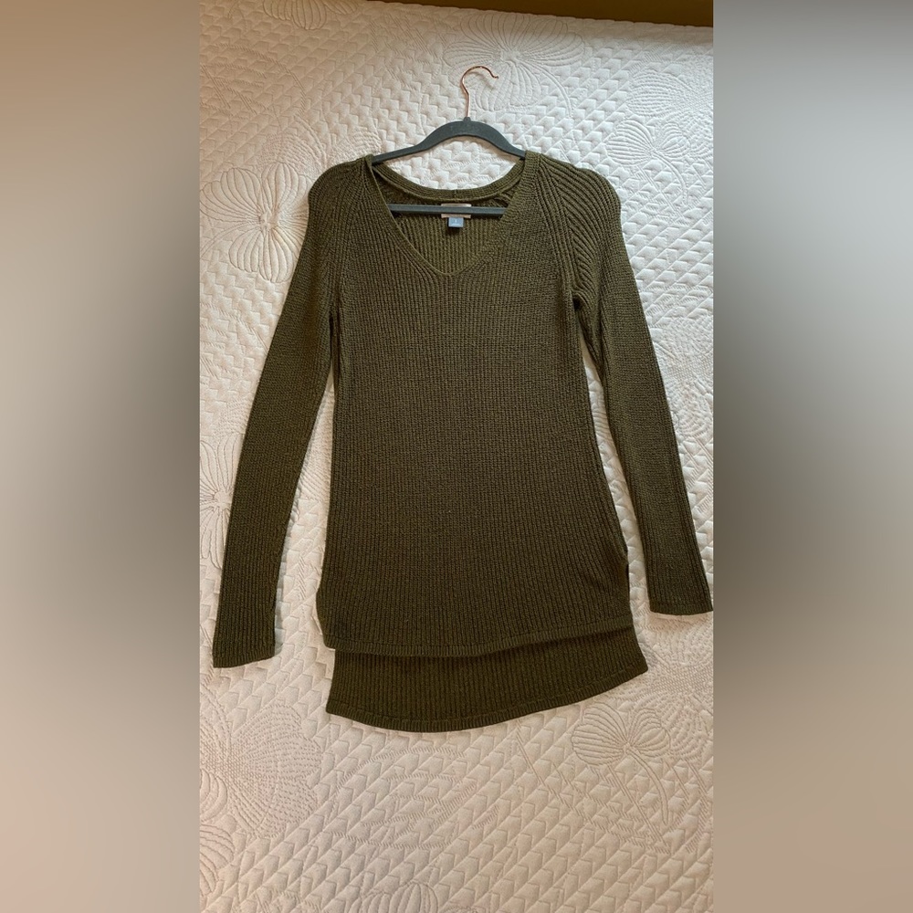 Green sweater